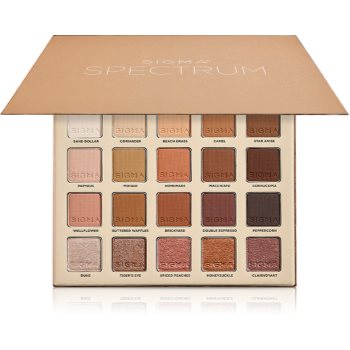 Sigma Beauty Spectrum Eyeshadow Palette paletă cu farduri de ochi - imagine 2